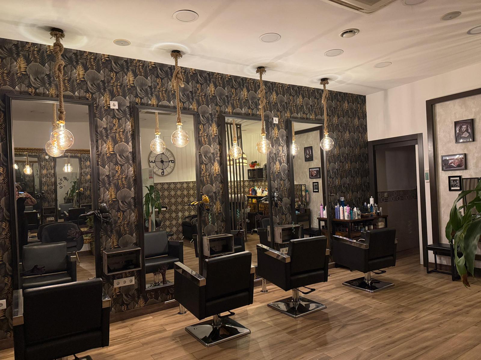 Interior del salón - Dunia Martinez Estilista (Valencia)